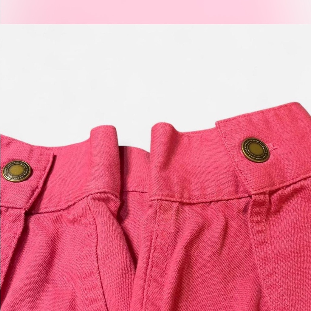 Charter Club Vibrant Pink Jean Jacket - Picture 5 of 6